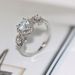 Women's Heart shaped Wedding Rings Zircon Micro inlaid Platinum plated Jewelry_ipsvogv.com
