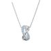 Spiral Cross Necklace Female Elements Crystal Smart Staggered Clavicle Necklace Female_ipsvogv.com