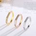 Simple Niche Octagonal Versatile Micro Inlaid Shell Diamond Ring Ins Style Fashion Stainless Steel Ring_ipsvogv.com