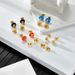 Bear Stainless Steel Jewelry Earrings Simple Cute Flat Beads Four Colors Women's Bear Earrings_ipsvogv.com