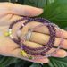 New Natural Lavender Amethyst For Women, Light Luxury, Niche, Exquisite Selection, Beeswax, Lucky Brand Bead Bracelet_ipsvogv.com