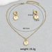 Simple fashionable necklace for women in summer, with a sense luxury personality. Rose, pearl, and mother of pearl_ipsvogv.com