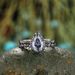 Sanjie's New Water Droplet Full Women's Ins Set With Diamond Zircon Fashion Trend Korean Version Of Girls' Wedding Ring_ipsvogv.com