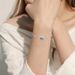Women's Jewelry Tainless Steel Bracelet Simple Inlaid Shell Mustard Seed Necklace_ipsvogv.com