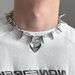 Wind Black Men's Chain Hip-hop Punk Rock Couple Collar Women's Neck Strap Skull Rivet Necklace Accessories_ipsvogv.com