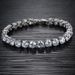 Trendy Live Streaming Fire-Colored Full Diamond 3A Zircon Bracelet For Women, Simulated Moissanite Men's Celebrity Style_ipsvogv.com