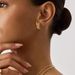 Brass With Real Gold Plating, Hot Selling Across, C Shaped Simple And Fashionable Thick Bohemian Style Ladies Earrings_ipsvogv.com