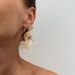 Elegant And Luxurious Leaf Pendant Metal Three-Dimensional Studs New Women's Earrings_ipsvogv.com