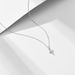 Women's Jewelry Simple Temperament Diamond Cross Sterling Silver Necklace Niche Design High Grade Clavicle Chain Necklace_ipsvogv.com