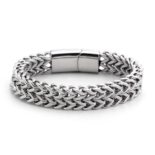 Men's Jewelry Titanium Steel Double Layer Bracelet Personalized Hand Accessories Bracelet Jewelry_ipsvogv.com