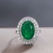 Zhuang Shengsheng Jewelry Emerald Palaiba Colorful Treasure Women's Temperament Ring_ipsvogv.com