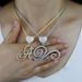 Hip Hop New Heart Script 26 Letter Pendant Trendy Jewelry_ipsvogv.com