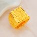 Fashion Simple Chinese Loong Men's Vietnamese Brass Gold Plated Ring Jewelry_ipsvogv.com