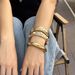 Bracelet Design With Pearl Inlaid Spring Bracelet, Exaggerated Ins Landscape Surface, Irregular Bracelet_ipsvogv.com