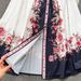 Women's Clothing color matching print slim long puff sleeve temperament dress spring dress _ipsvogv.com