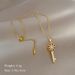 Starry 【 】 Key Light Luxury Charm Gorgeous Full Diamond Necklace Women's Versatile Clavicle Titanium Steel Chain 【 】_ipsvogv.com