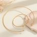 New Collection: Necklace Bracelet Set, Simple Gold Tone, Elegant And Unique Women's Jewelry_ipsvogv.com