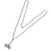 Titanium Steel Chain New Thor Hammer Pendant Punk Necklace Fashion Men's Stainless Steel Casting Pendant Silver Item_ipsvogv.com