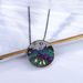 Natural Stone Amethyst Pendant Niche High End Sterling Silver Jewelry Original Design Colored Gemstone Necklace_ipsvogv.com