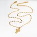 Women's Jewelry Niche Design Personality Cross Pendant All Match Trend Clavicle Chain Street Style Titanium Steel Matching Necklace_ipsvogv.com