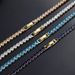 Micro Pave Diamond Tennis For Women Gold Men's Hip Hop Bracelet Silver 17cm_ipsvogv.com