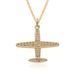 New Products Ins Style Hot Selling Fashion Personality Aircraft Aircraft Female Pendant Necklace_ipsvogv.com