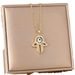 Devil's Eye Necklace With Zirconium Pendant, High-end Titanium Steel Chain, Eye Accessories That Do Not Fade_ipsvogv.com