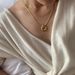 Women's Jewelry Cold Style Retro Double Layered Geometric Circle Necklace Light Luxury High End Design Fashion All Match Sweater Chain_ipsvogv.com