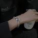 Titanium Steel Black Zircon Couple Bracelet Female Summer Ins Cold Style Hip Hop Trendy Cool Niche Design Hand Jewelry_ipsvogv.com