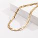 Cold Style Metal Flat For Women's Hip-hop, Simple Weaving, Soft Snake Bone Chain, Collarbone Chain Necklace Accessory_ipsvogv.com