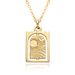 Pendant Retro Cross Bible Brass Gold Plated Pendant INS Necklace Spot_ipsvogv.com
