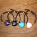 Natural Stone Amethyst Heart Bracelet Braided Adjustable Couple Models Hand Rope Personalized Ins Style Girls Jewelry_ipsvogv.com