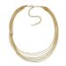 Women's Jewelry Gold Chain Multi Layered Snake Bone Necklace French Niche Design High End Luxury Versatile Necklace_ipsvogv.com