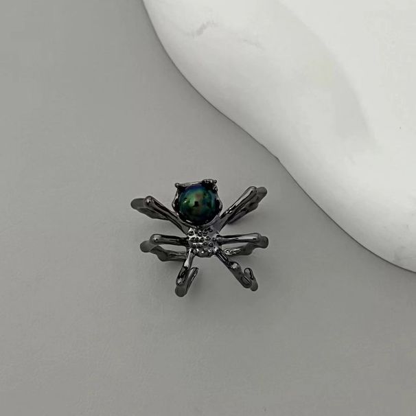 Hot Selling New Personalized Hip-hop Spider Opening Niche Dark Forward Moonstone Ring Bracelet Trend_ipsvogv.com