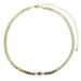 Women's Jewelry Exotic Snake Chain Choker Necklace With Blue Red Green Zircon Eye Pendant, Adjustable Length 32-42cm Ladies Choker Necklace_ipsvogv.com