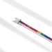 new Rainbow Zircon Bracelet Female S925 Silver Colorful Treasure Full Inlaid Gem Box Bracelet Light Luxury Simple_ipsvogv.com