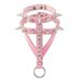 B1750 Dark Gothic style Halloween PU rivet double-layer punk fashion hidden buckle adjustable bracelet_ipsvogv.com