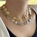 Popular Versatile Button Shell Star Necklace Design Accessories Collarbone Chain Bracelet_ipsvogv.com