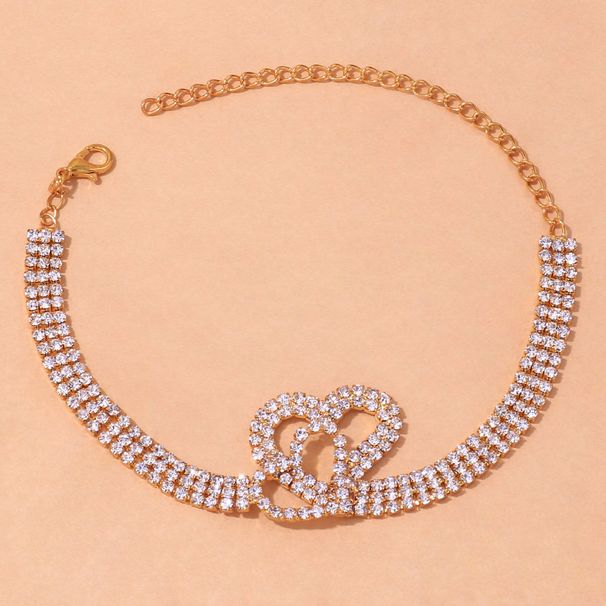 jewelry love multi-row Anklet shiny ocean wind beach ankle chain trembles explosions Anklet_ipsvogv.com