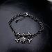 Sweet Cool Punk Style Inlaid Skull Planet Bracelet Fashion Trend Personality Hip Hop Jewelry For Men And Women_ipsvogv.com