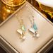 Female Super Immortal Asymmetric Butterfly Pearl Necklace, Light Luxury Instagram, Cold Elegant, Fashionable And_ipsvogv.com
