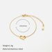 Women’s Jewelry Set Fashion Simple Love Pendant Chain Bracelet Female Personality Fashion Electroplated Stainless Steel Bracelet S_ipsvogv.com