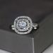 Hollow female ring zircon micro inlaid real gold plated jewelry_ipsvogv.com