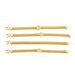 Small Braided Little Prince Dial Gold Plated Design Rose Wide Bracelet_ipsvogv.com