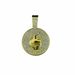 Personalized AQUARIUS Disc Pendant With Mysterious Aquarius Hip-hop Cuban Chain Necklace_ipsvogv.com