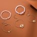 New Love Map Turtle Hollow Pink Beaded 5-piece Set Bracelet_ipsvogv.com