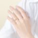 High End Temperament Maple Leaf Carved Fashionable Couple Ring, Korean Version Light Luxury Hand Jewelry_ipsvogv.com