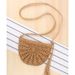 New Crossbody Handmade Woven Bag Casual Small Fresh Paper Rope Woven Bag Beach Vacation Beach Bag_ipsvogv.com