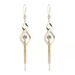 Women's Earrings Earrings for women long diamond fringe earrings earrings drop temperament ear hook personality niche_ipsvogv.com