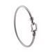 Unisex Titanium steel bracelet elastic horseshoe buckle bracelet for girls high end personality simple non fading girlfriends exquisite bracelet_ipsvogv.com